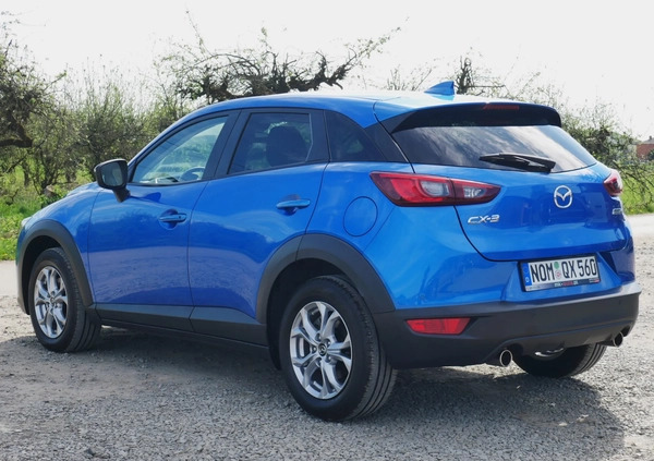 Mazda CX-3 cena 72900 przebieg: 47565, rok produkcji 2017 z Mirsk małe 742